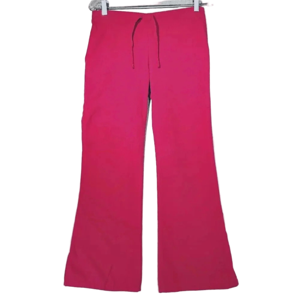 Cherokee Women's Work Wear Hot Pink Scrub Pants in Size XXS